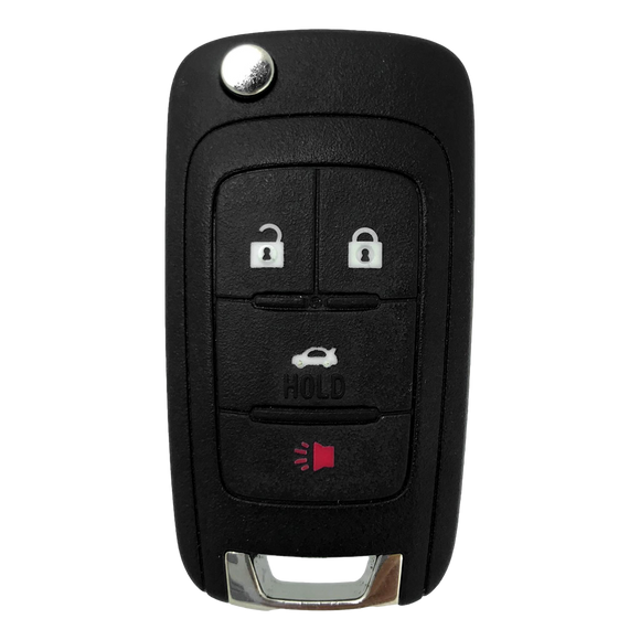 Chevrolet 2010-2019 4 Button Flip Key Shell