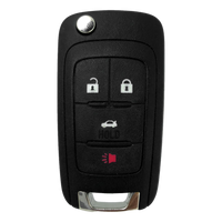 Cut Gm Strattec 2010-2021 4 Button Oem Flip Key Remote Oht01060512
