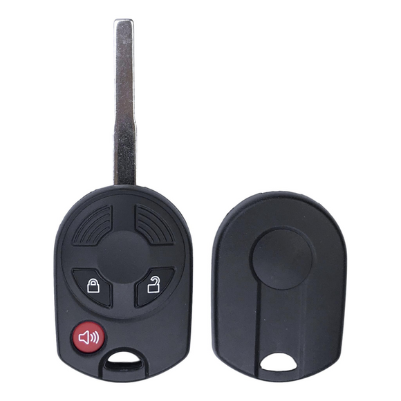 Ford 3 Button High Security Remote Head Key Shell Replacement