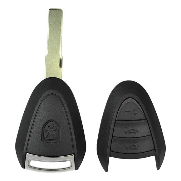 Porsche 3 Button Remote Head Key Shell Replacement