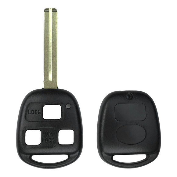 Lexus Remote Head Key Shell Long Blade 2000-2008