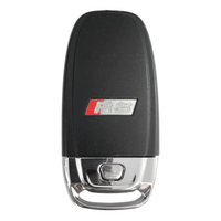 Audi 2008-2018 OEM 4 Button Remote With Comfort Access IYZFBSB802 | Grade B RS Back Smart Key