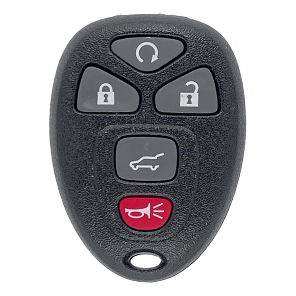 Gm 5 Button Keyless Entry Remote Hatch Ouc60270 / Ouc60221