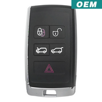 Jaguar 2018-2020 5 Button Smart Key KOBJXF18A Hood + Hatch (OEM)