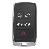 Jaguar 2018-2020 5 Button Smart Key KOBJXF18A Hood + Hatch (OEM)
