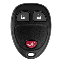 Gm 2007-2017 3 Button Keyless Entry Remote Shell For Fcc M3N5Wy8109 / Ouc60270 Ouc60221 Key