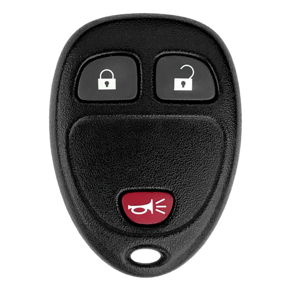 Gm 2007-2017 3 Button Keyless Entry Remote Shell For Fcc M3N5Wy8109 / Ouc60270 Ouc60221 Key