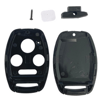 Honda 4 Button Remote Head Key Shell Replacement (Head Only No Chip Slot) Key Shell