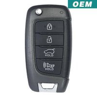 Hyundai Santa Fe 2018-2020 OEM 4 Button Flip Key Remote TQ8-RKE-4F39