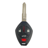 Mitsubishi Eclipse Galant 4 Button Remote Head Key 2007 2012 For OUCG8D 620M A | Aftermarket Remote Head Key