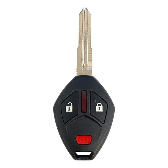 Mitsubishi Endeavor 3 Button Remote Head Key 2007-2011 For OUCG8D-620M-A | Aftermarket