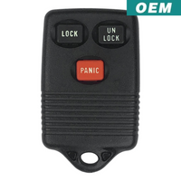 Ford Lincoln Mercury OEM 1993-1999 3 Button Keyless Entry Remote GQ43VT4T