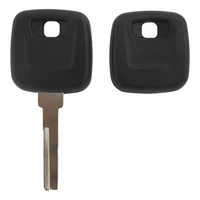 Volvo 2 Track Transponder Key Shell Hu56