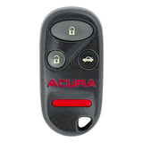 Acura Cl 1997-1999 Oem 4 Button Keyless Entry Remote A269Zua108