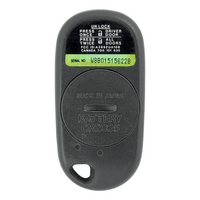 Acura Cl 1997-1999 Oem 4 Button Keyless Entry Remote A269Zua108