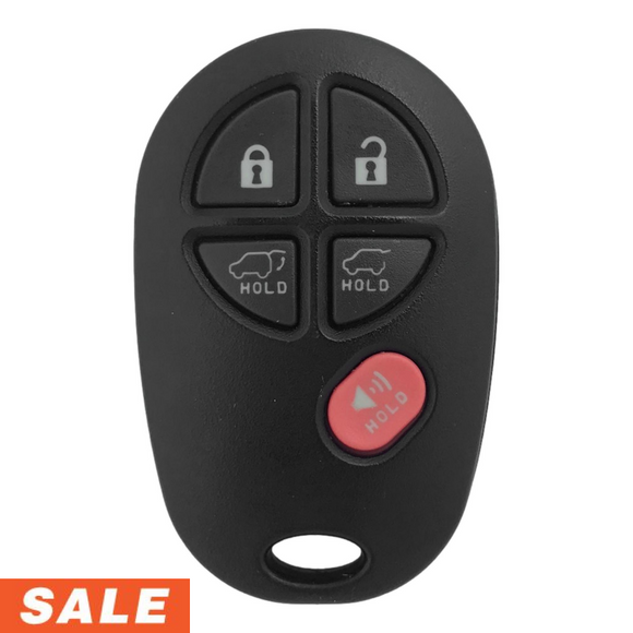 Toyota Highlander 2007-2012 Keyless Entry Remote 5 Button Gq43Vt20T (Oem)