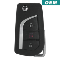 Toyota RAV4 2018-2020 OEM 3 Button Flip Key Remote HYQ12BFW