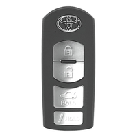 Toyota Yaris iA 2017-2020 OEM 4 Button Smart Key WAZSKE13D02