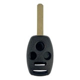 Honda 4 Button Remote Head Key Shell 2005-2013 w/ Chip Slot