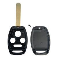 Honda 4 Button Remote Head Key Shell 2005-2013 w/ Chip Slot