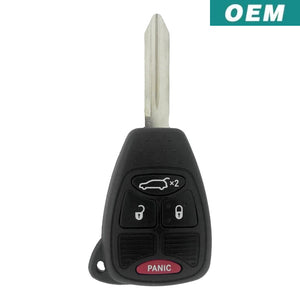Dodge 2005-2012 Oem 4 Button Remote Head Key Oht692427Aa