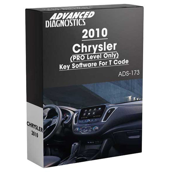 Advanced Diagnostics Smart Pro Software - ADS-173 Chrysler 2010 (D745360AD)