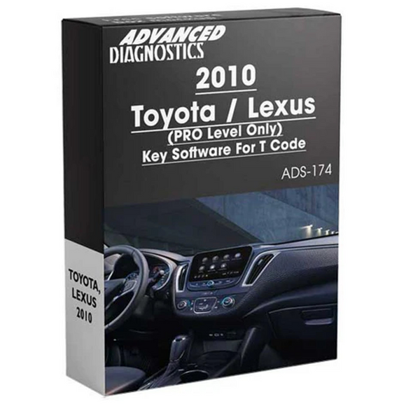 Advanced Diagnostics Smart Pro Software ADS 174 Toyota 2010 (D745332AD) Software