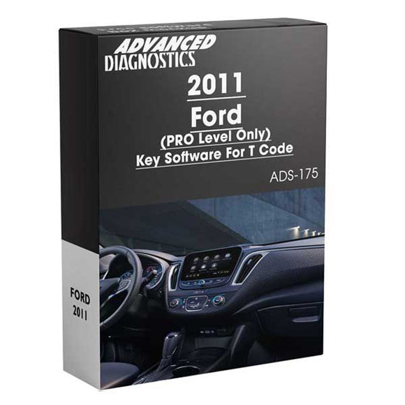 Advanced Diagnostics Smart Pro Software - ADS-175 Ford 2011 (D745361AD)