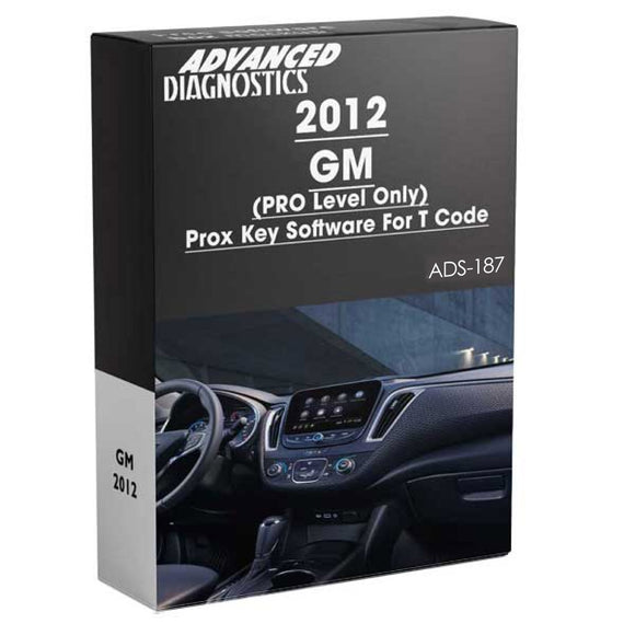 Advanced Diagnostics Smart Pro Software - ADS-187 GM Proximity (D745338AD)