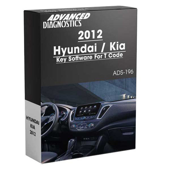 Advanced Diagnostics Smart Pro Software - ADS-196 Hyundai/Kia 2012 (D745364AD)