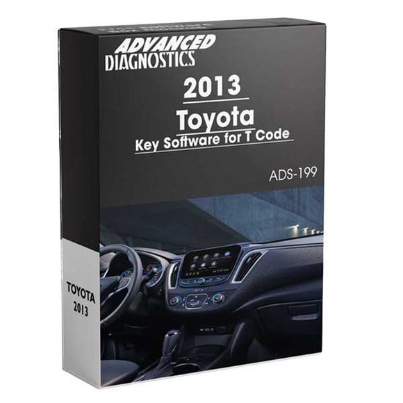 Advanced Diagnostics Smart Pro Software - ADS-199 Toyota 2013 (D745365AD)