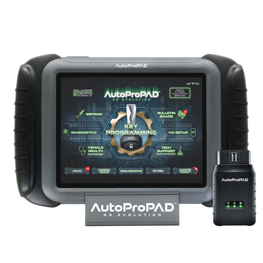 AutoProPAD G3 Evolution Key Programmer and Xhorse Dolphin Key Cutting