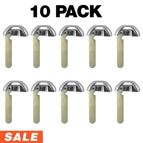 Honda HO01 Smart Emergency Key Blade Insert | Aftermarket (10 Pack) Key Blade