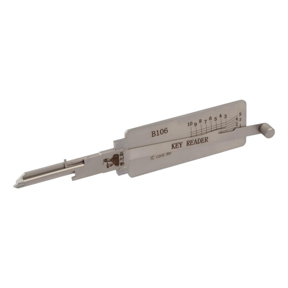 Original Lishi Decoder B106 / B107 Non-Warded Lock