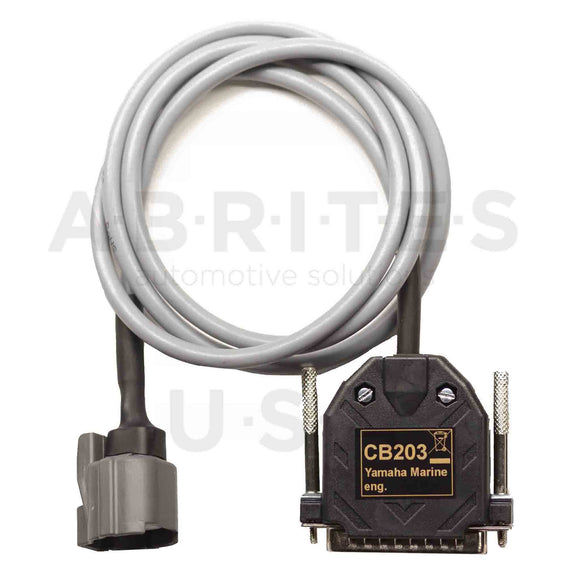 ABRITES CB203 - AVDI cable connection Yamaha Marine Engines