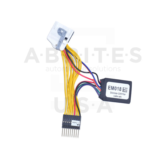 ABRITES EM018 - Odometer Calibration Emulator w/ Jumper Cable For Dash W204, W205, W212 (FBS3/FBS4)