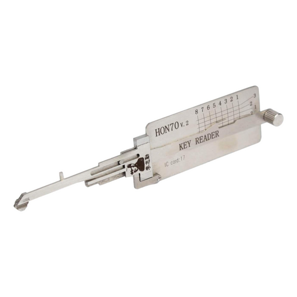 Original Lishi Decoder Hon70 / Hon71 Hd109 Lock
