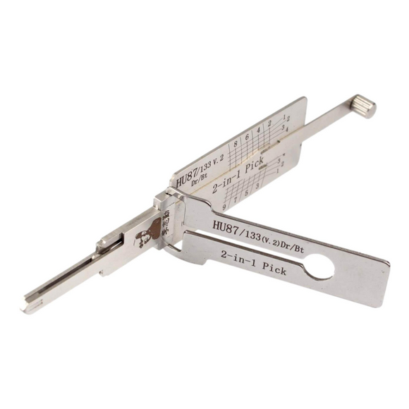 Original Lishi 2-In-1 Pick And Decoder Hu87 / Hu133 Lock
