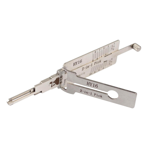 Lishi Key Decoder Original Lishi 2-In-1 Pick and Decoder HY16