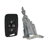 Volkswagen Jetta Tiguan 2020-2023 Oem 5 Button Smart Kessy Key And/Or Cylinder Lock Package | New