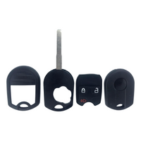 Ford 3 Button Remote Head Key Shell High Security