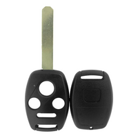 Honda 4 Button Remote Head Key Shell 2005-2013