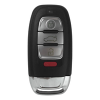 Audi 4 Button Key Shell Replacement Case For Iyzfbsb802