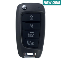 Hyundai Kona 2018-2021 Oem 4 Button Flip Key Osloka-450T (Os) 95430-J9500