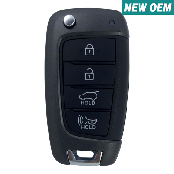 Hyundai Kona 2018-2021 Oem 4 Button Flip Key Osloka-450T (Os) 95430-J9500