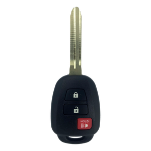 Toyota Prius C 2012-2017 Remote Head Key For Hyq12Bdm G Chip