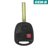 Lexus Gx470 Lx470 2003-2008 Oem 3 Button Remote Head Key Hyq1512V
