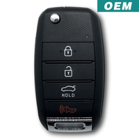 Kia Forte 2013-2016 4 Button Flip Key Remote OSLOKA-870T (OEM)