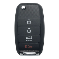 Kia Forte Optima Rio 2013-2020 4 Button Flip Key Shell
