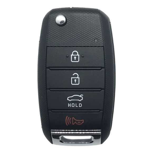 Kia Forte Optima Rio 2013-2020 4 Button Flip Key Shell
